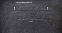 Desktop Screenshot of eltestamentodelpescador.info
